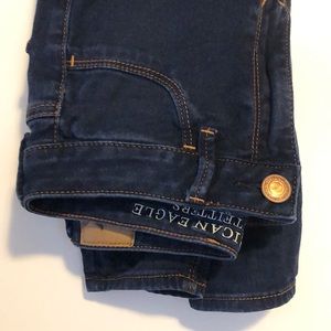 Dark wash sky-high jegging from AE